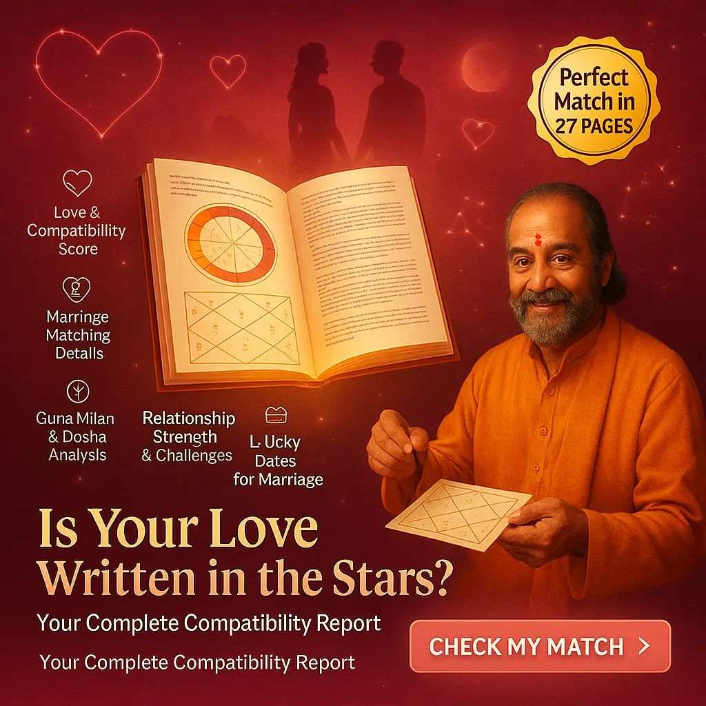 Kundali Matching - Relationship Compatibility Report - Vedic Astrology Report Sample